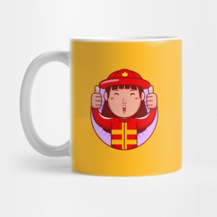 Firefighter Woman Mug